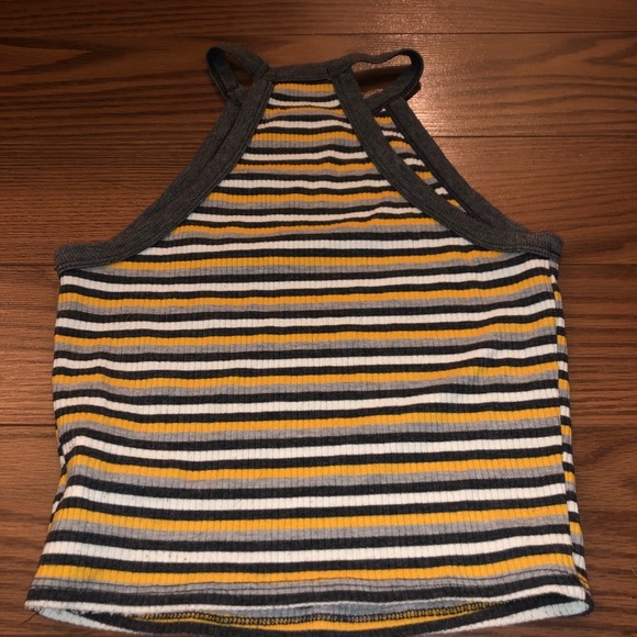 Striped racer back tank - Picture 4 of 4